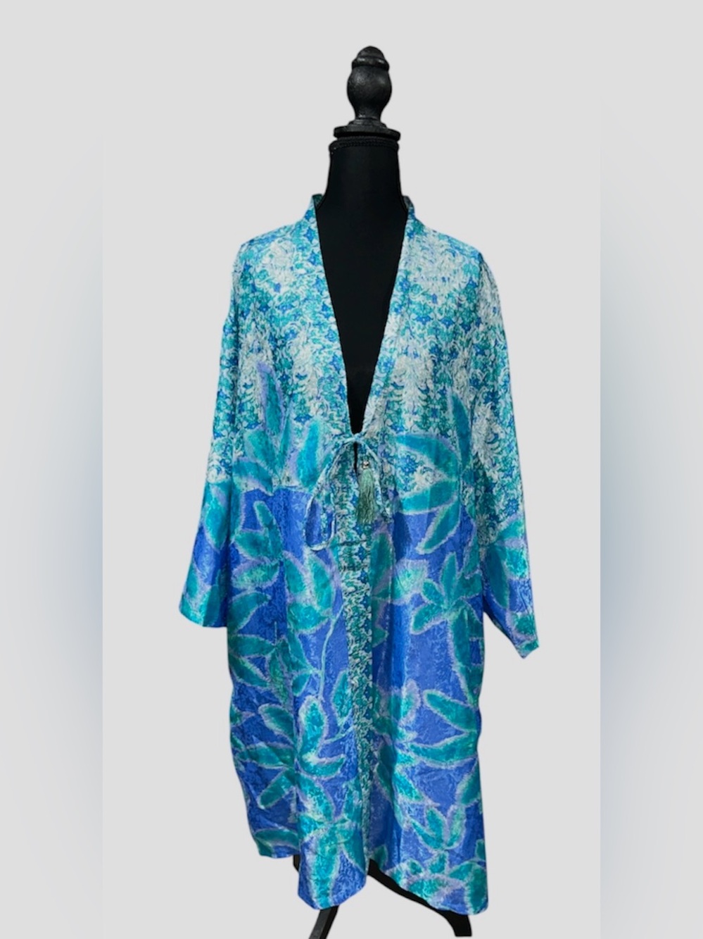 Blue Susan Graver Passport duster
